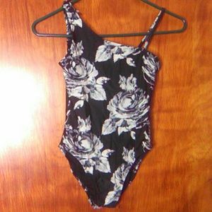 Floral bathing suit